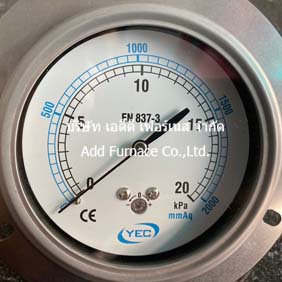 YEC Pressure Gauge 0-20kPa
